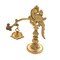 Brass Annam Oil Lamp Diya Peacock Samai Deepak Lamp Kerala Traditional Kutthu Vilakku Panchmahal Deepam for Home Temple Mandir Office Diwali Decoration - Deepawali Housewarming Return Gift